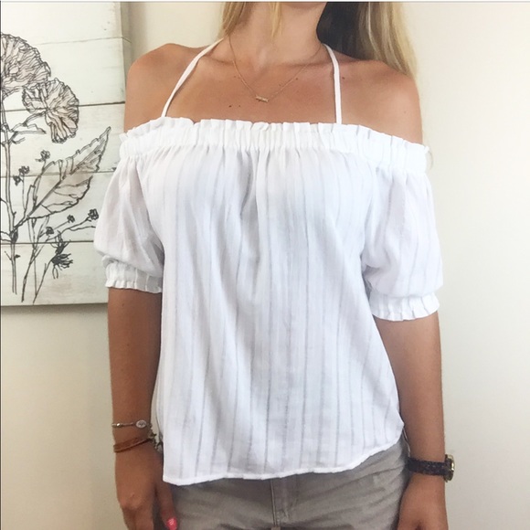 Boutique Tops - 'Aesthetic' Off Shoulder Top